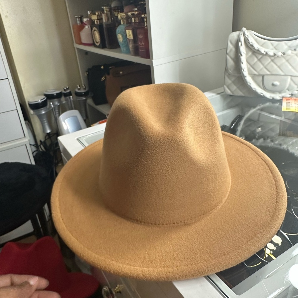 Classic Tan Fedora Hat